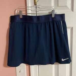 Navy Nike golf skort